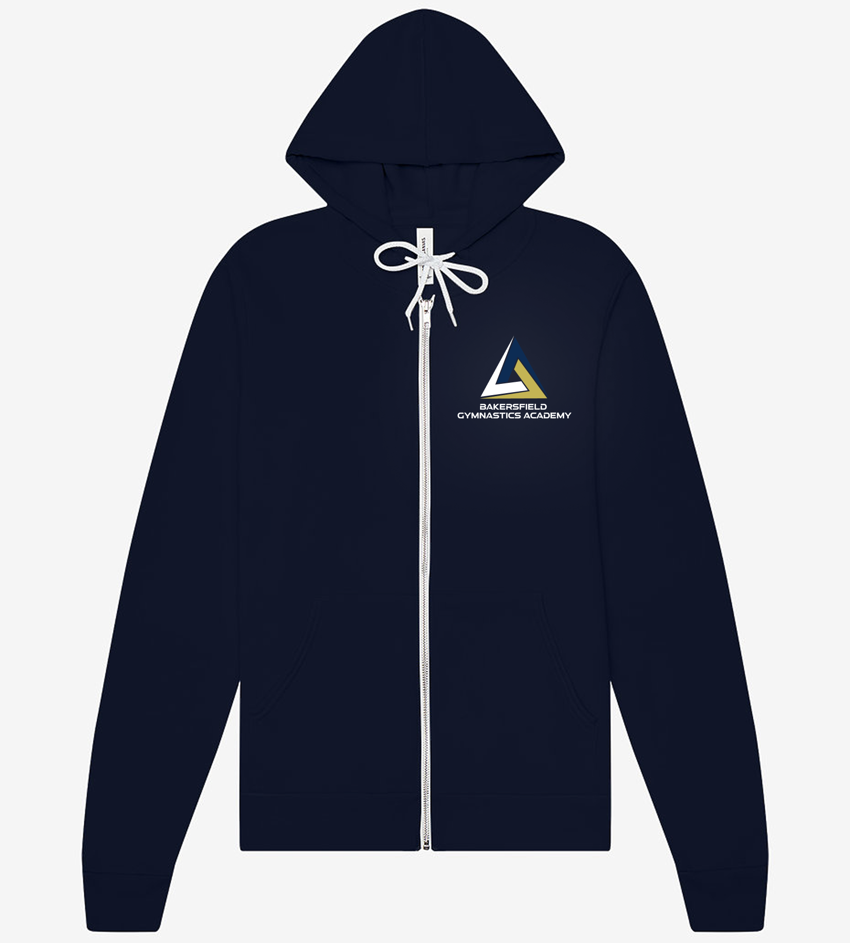 Decorated apparel — Front Navy Jacket